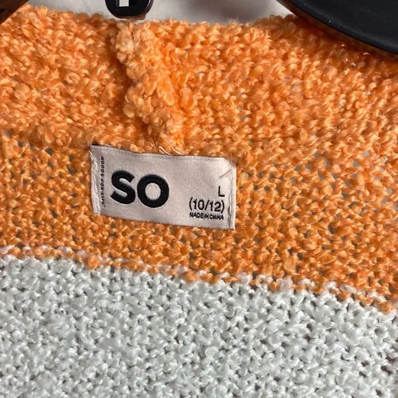 SO Women's Colorful Striped Cardigan - Picture 2 of 3